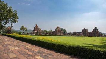 'Pattadakal, also called Raktapura,is a complex of Hindu temples photo