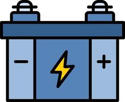 Car Battery Vector Icon