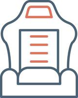 Car Seat Vector Icon