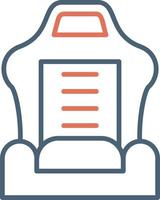 Car Seat Vector Icon