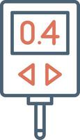 Glucometer Vector Icon