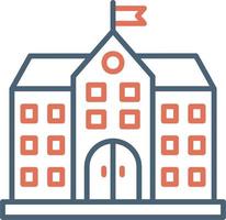 University Building Vector Icon