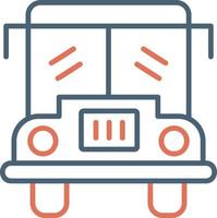 School Bus Vector Icon