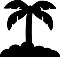 Palm Leaf Vector Icon