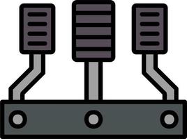 Car Accelerator Vector Icon