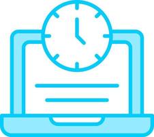 trabajo excesivo vector icono