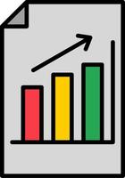 Bar Chart Vector Icon