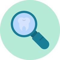 Dental checkup Vector Icon