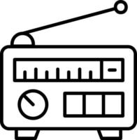 Radio Vector Icon