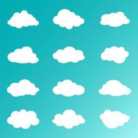 Collection Clouds Vector