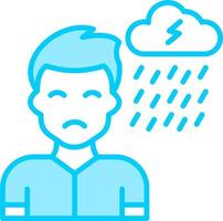 Depression Vector Icon