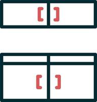 Kitchen Cabinet Vector Icon