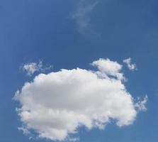 cloudy blue sky background photo