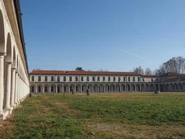 La Certosa former monastery and insane asylum entrance portal in photo