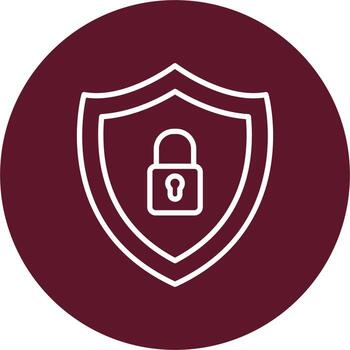 seguridad proteger vector icono