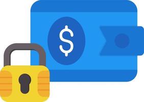 Security Wallet Vector Icon