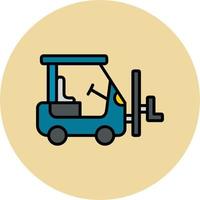 Car Lifter Vector Icon