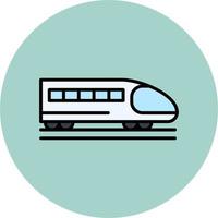 Bullet Train Vector Icon