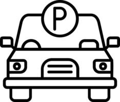 Parking Vector Icon