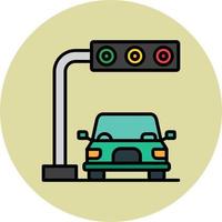 Traffic Lights Vector Icon