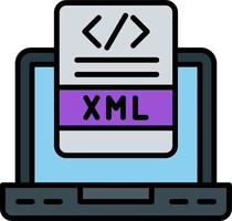 Xml Vector Icon