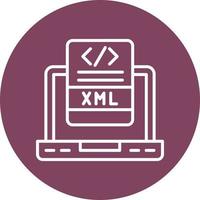 Xml Vector Icon