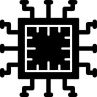 Computer Chip Vector Icon