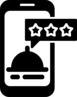 Rating Delivery Vector Icon