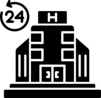 icono de vector de hotel