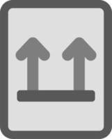 This Side Up Vector Icon
