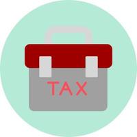 Tax Portfolio Vector Icon