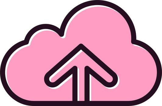 Cloud Computing Vector Icon