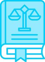 Law Book Vector Icon