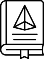 Trigonometry Book Vector Icon