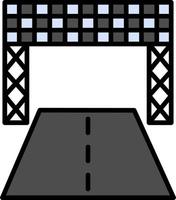 Racetrack Vector Icon