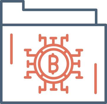 icono de vector de carpeta