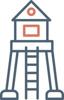 Military Tower Vector Icon