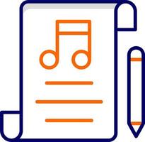 Music Composing Vector Icon