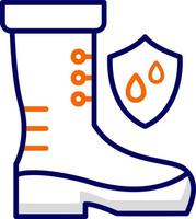 Waterproof Shoes Vector Icon