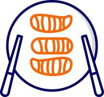 Sushi Vector Icon