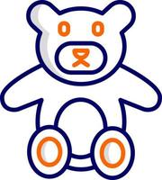 Teddy Bear Vector Icon