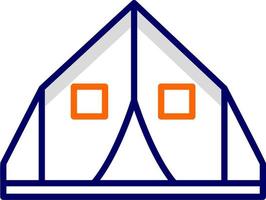 Tent Vector Icon