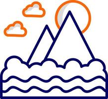 Mount Fuji Vector Icon