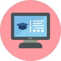 Online Education Vector Icon