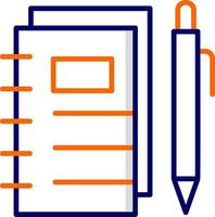 Notebook Vector Icon