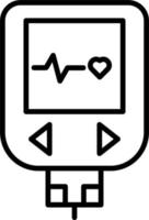 Glucometer Vector Icon