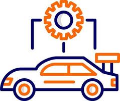 Car Configuration Vector Icon