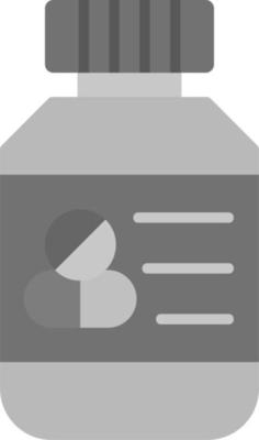 Pills Bottle Vector Icon