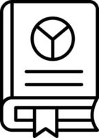 icono de vector de libro