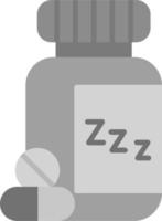 Sleeping Pills Vector Icon